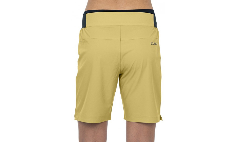 Cycling shorts Cube ATX WS Baggy CMPT with liner khaki - 4