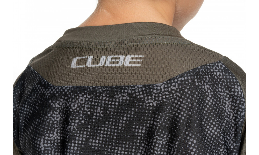 Cycling jersey Cube MTB Rookie TM S/S black'n'blue - 3