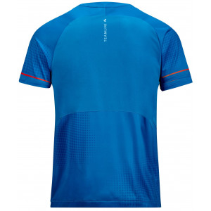 Cycling jersey Cube Round Neck Tech Teamline S/S topas blue
