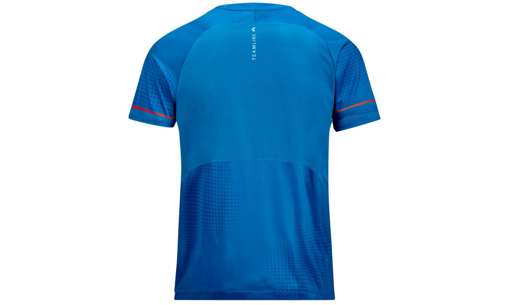 Cycling jersey Cube Round Neck Tech Teamline S/S topas blue - 2