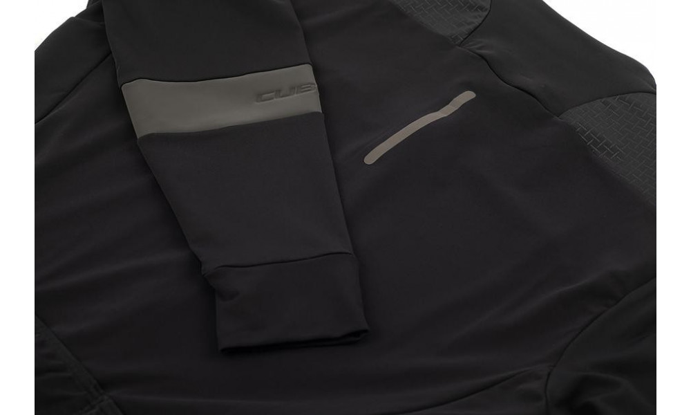 Cycling jersey Cube Blackline WS L/S black - 2