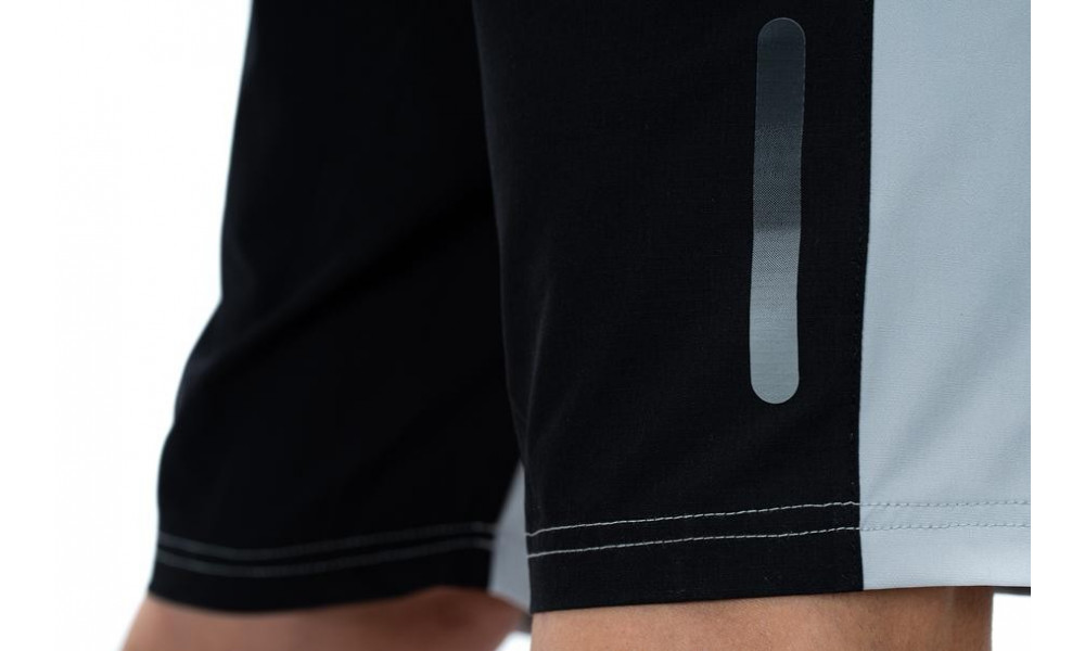 Cycling shorts Cube Teamline Baggy grey'n'black - 3