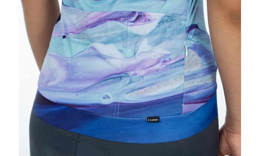 Cycling jersey Cube Blackline WS ART S/S pattern - 3