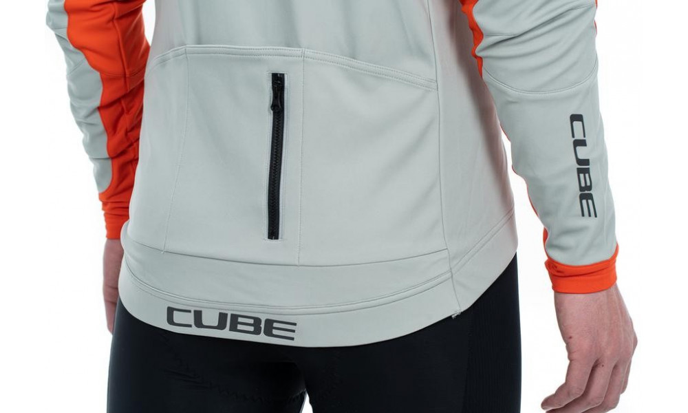Cycling jacket Cube Teamline Multifunctional red'n'grey - 2