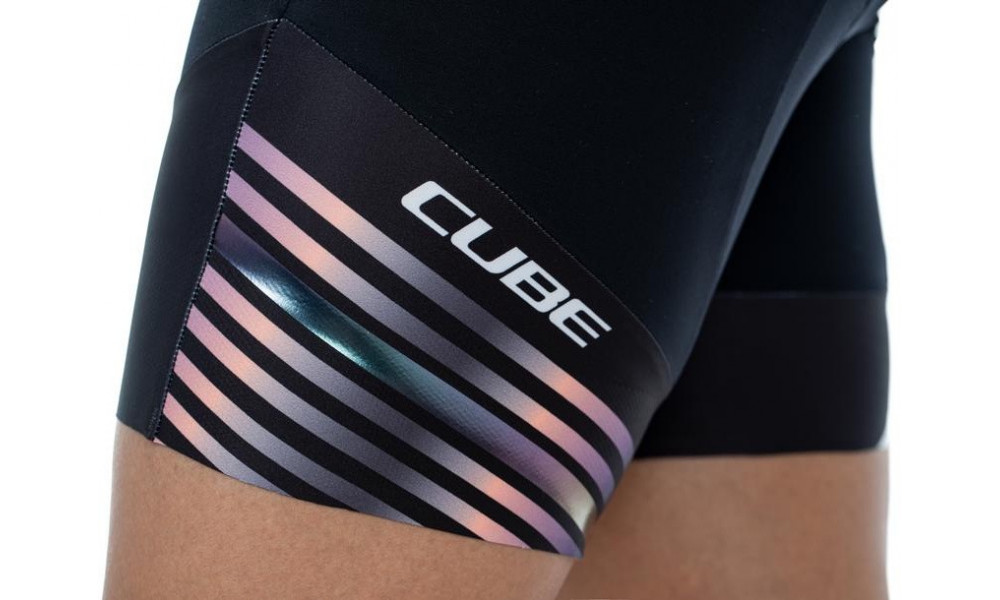 Cycling shorts Cube Teamline WS black'n'violet - 3