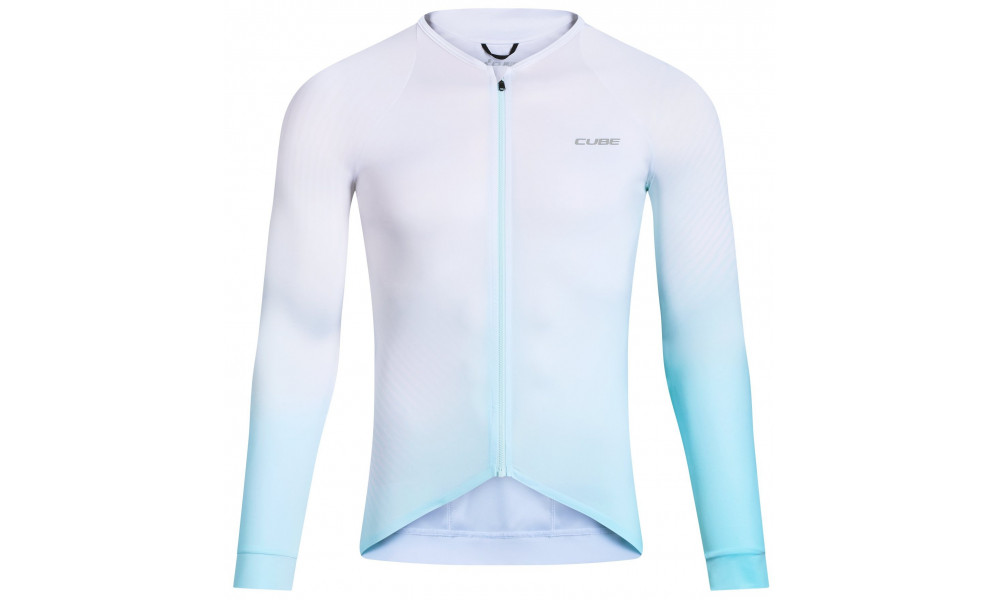 Cycling jersey Cube Road/XC UV-Protection L/S red - 1