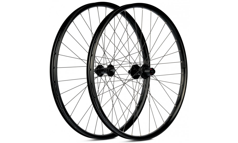 Velosipēdu riteņu komplekts 27.5" ACID MTB/Trekking CMPT HPA 584x30 32H 6-Bolt 5x100 5x135 TLR QR HG 