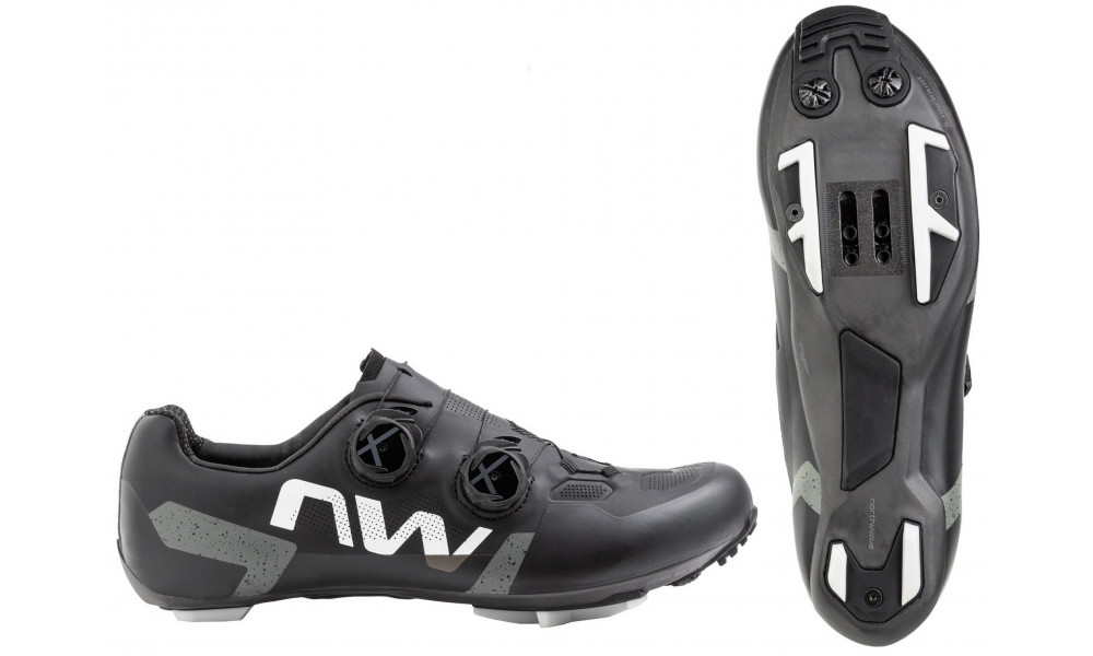 Velo apavi Northwave Extreme X MTB/Gravel black-dark grey - 1