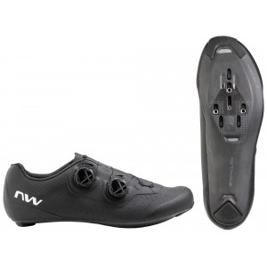 Velo apavi Northwave Extreme Plus Road black-white