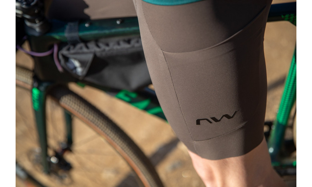 Velo šorti ar lencēm Northwave Extreme Pro 2 brown - 7