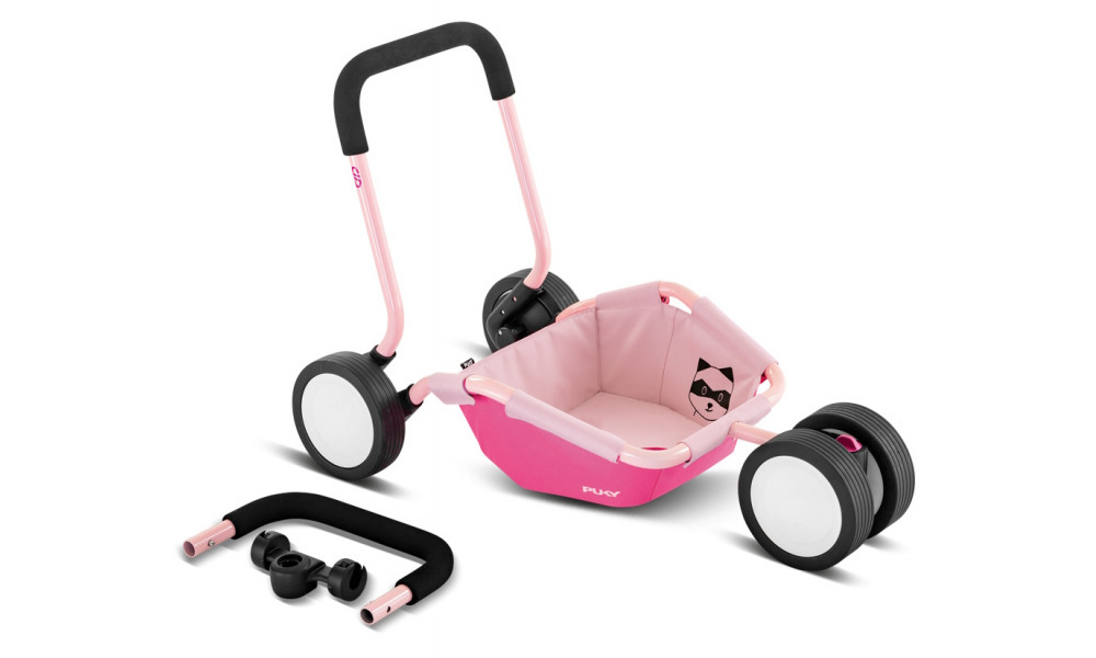 Balansēšanas velosipēds PUKY Traily retro-rose/pink - 1