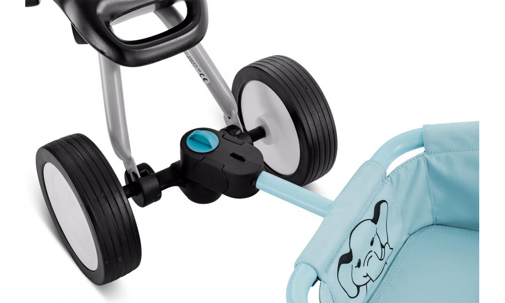 Balansēšanas velosipēds PUKY Traily retro-blue/ blue - 3