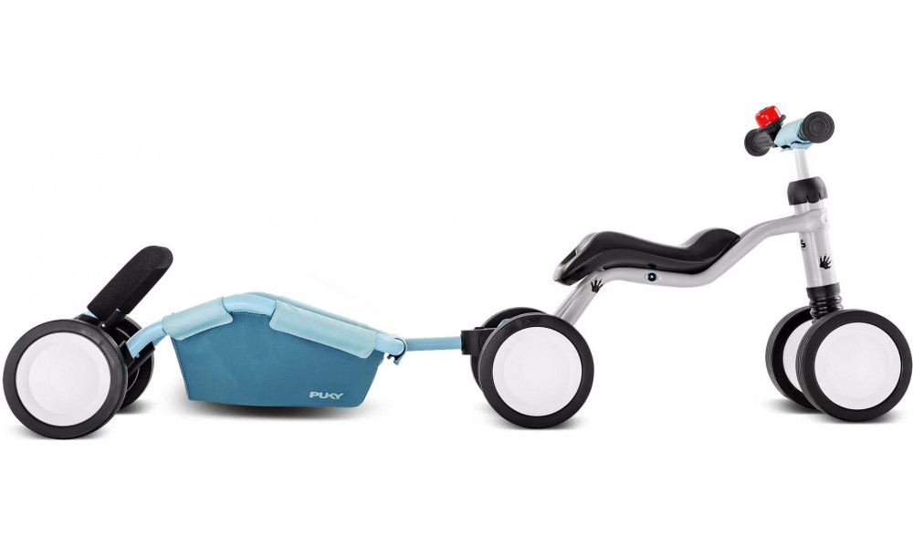 Balansēšanas velosipēds PUKY Traily retro-blue/ blue - 4