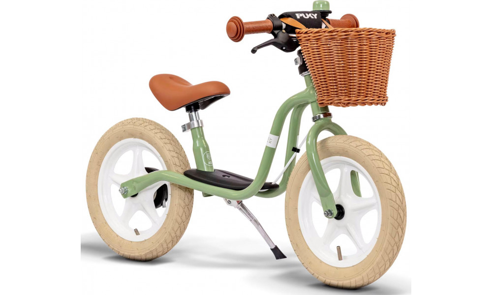 Balansēšanas velosipēds PUKY LR L Classic retro green - 1