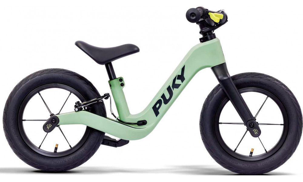 Balansēšanas velosipēds PUKY Next 12" green - 1
