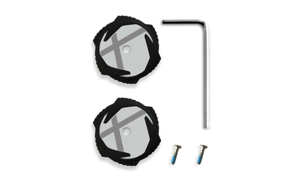 Apavu šņorēšanas ritenis Northwave SLW X-Dial white-black (2gab.) 