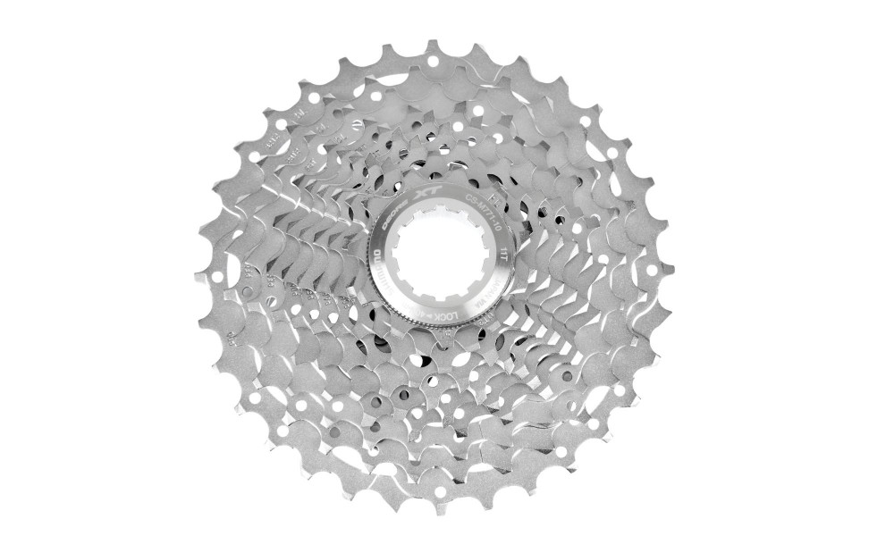 Aizmugurējais zobratu bloks Shimano XT CS-M771 10-speed 