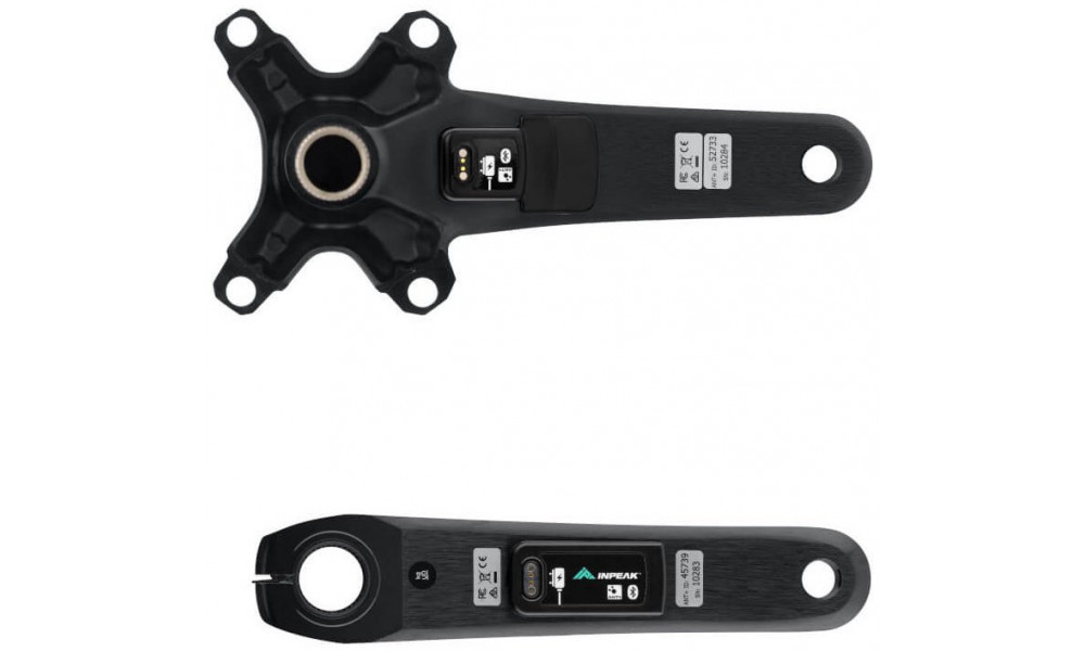 Kloķa komplekts ar jaudas mērītāju INPEAK Twin2 Shimano 105 FC-R7100 52-36T - 4