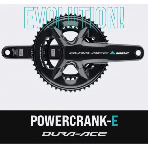 Kloķa komplekts ar jaudas mērītāju INPEAK Twin2 Shimano Dura-Ace FC-R9200 54-40T