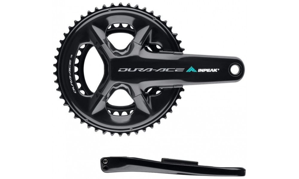 Kloķa komplekts ar jaudas mērītāju INPEAK Twin2 Shimano Dura-Ace FC-R9200 54-40T - 6