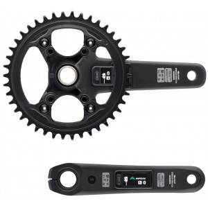 Kloķa komplekts ar jaudas mērītāju INPEAK Twin2 Shimano GRX FC-RX820-1 40T