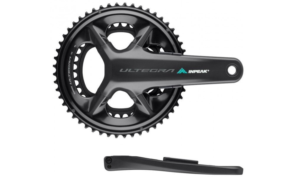 Kloķa komplekts ar jaudas mērītāju INPEAK Twin2 Shimano Ultegra FC-R8100 52-36T - 8