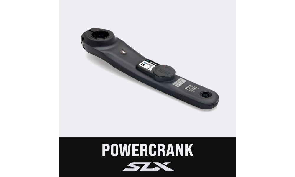 Kloķis ar jaudas mērītāju INPEAK Powercrank Shimano SLX FC-M7100 - 2