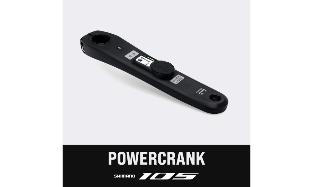 Kloķis ar jaudas mērītāju INPEAK Powercrank Shimano 105 FC-R7100 - 2