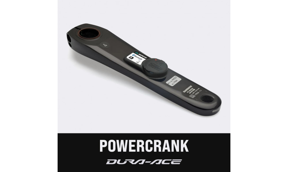 Kloķis ar jaudas mērītāju INPEAK Powercrank Shimano Dura-Ace FC-R9200 - 2