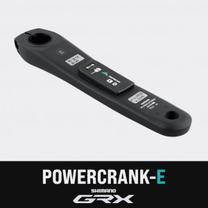 Kloķis ar jaudas mērītāju INPEAK Powercrank-E Shimano GRX FC-RX820 (12sp)