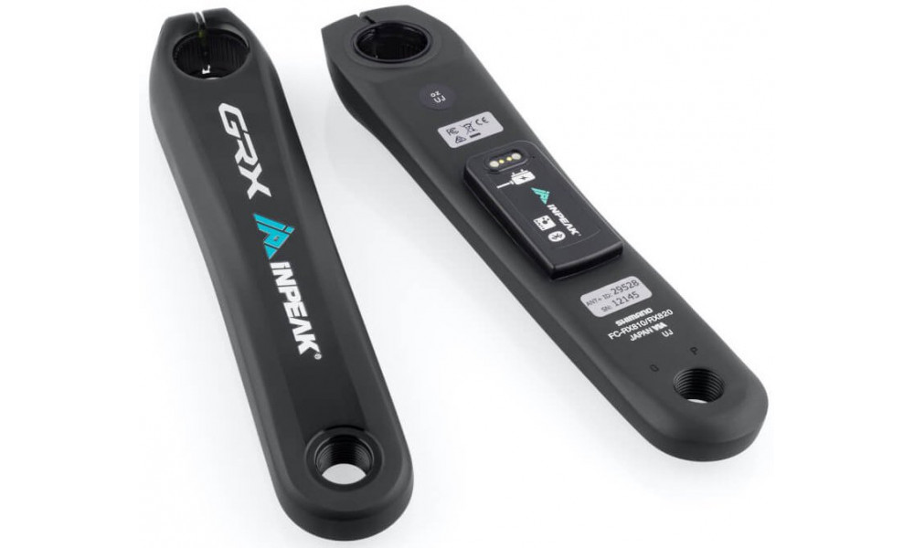 Kloķis ar jaudas mērītāju INPEAK Powercrank-E Shimano GRX FC-RX820 (12sp) - 5