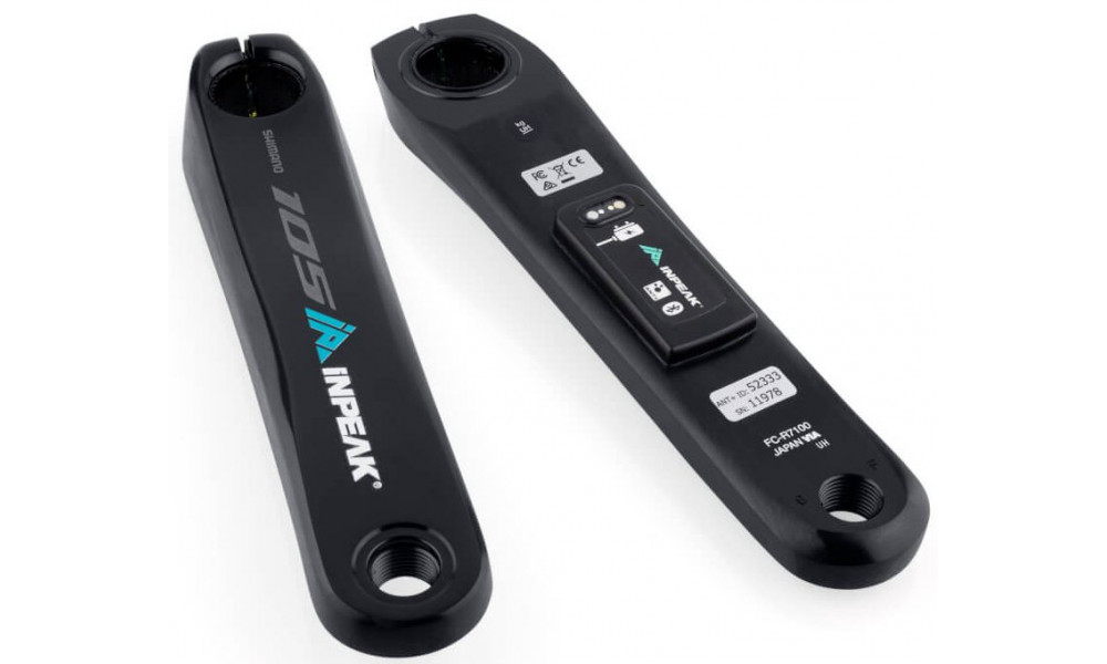 Kloķis ar jaudas mērītāju INPEAK Powercrank-E Shimano 105 FC-R7100 - 5