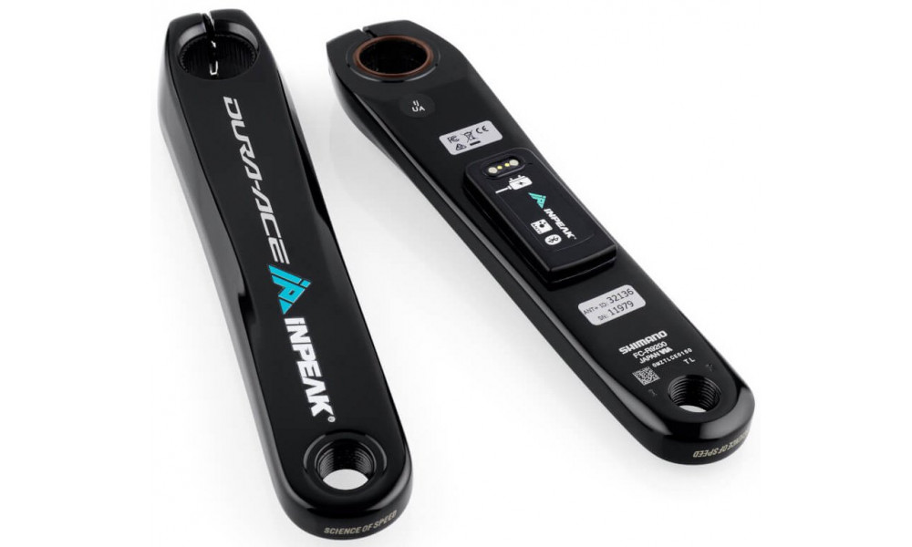 Kloķis ar jaudas mērītāju INPEAK Powercrank-E Shimano Dura-Ace FC-R9200 - 5