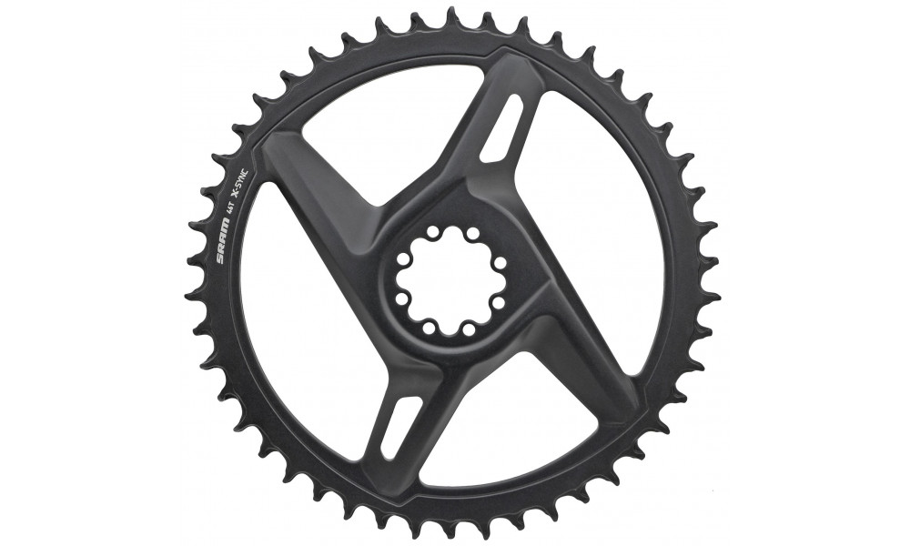 Priekšējā ķēdes riteņa SRAM Road Rival X-Sync Direct-Mount 12-speed 46T black 