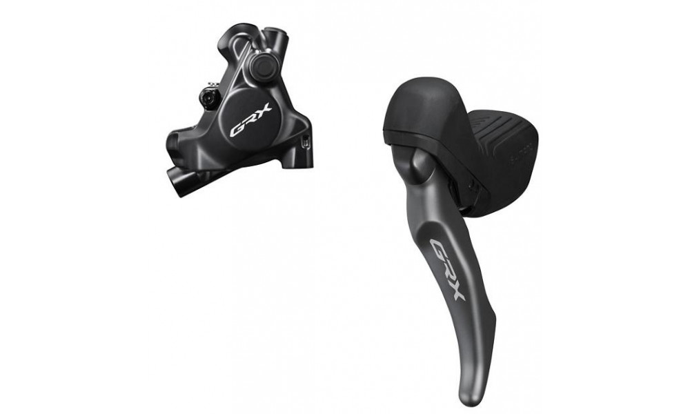 Priekšējās disku bremzes Shimano GRX ST-RX820-LA + BR-RX820 (F) J-Kit flat mount 