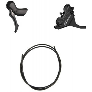 Priekšējās disku bremzes Shimano CUES BL-U6030 (L) + BR-U6030 (F) J-Kit flat mount