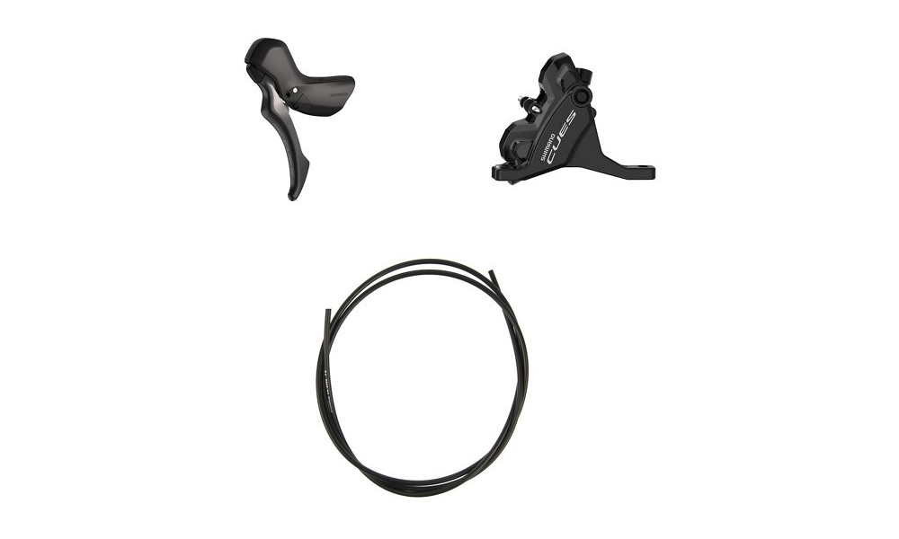 Priekšējās disku bremzes Shimano CUES BL-U6030 (L) + BR-U6030 (F) J-Kit flat mount 