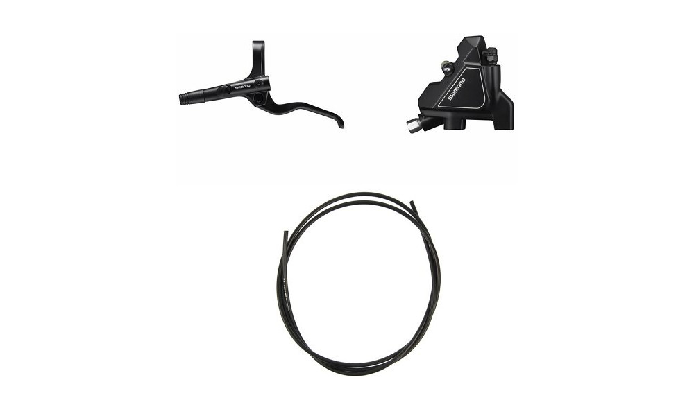 Priekšējās disku bremzes Shimano BL-MT201 (L) + BR-UR300 (F) flat mount 