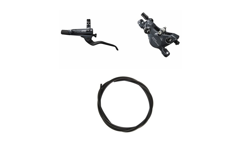 Priekšējās disku bremzes Shimano CUES BL-U8000 (L) + BR-U8000 (F) J-Kit PM 