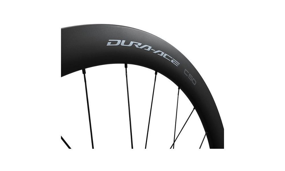Priekšējais ritenis 28" Shimano DURA-ACE WH-R9270-C50-TL Carbon 12mm E-Thru Disc CL - 2