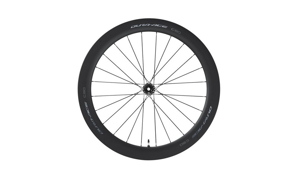 Priekšējais ritenis 28" Shimano DURA-ACE WH-R9270-C60-TL Carbon 12mm E-Thru Disc CL - 1