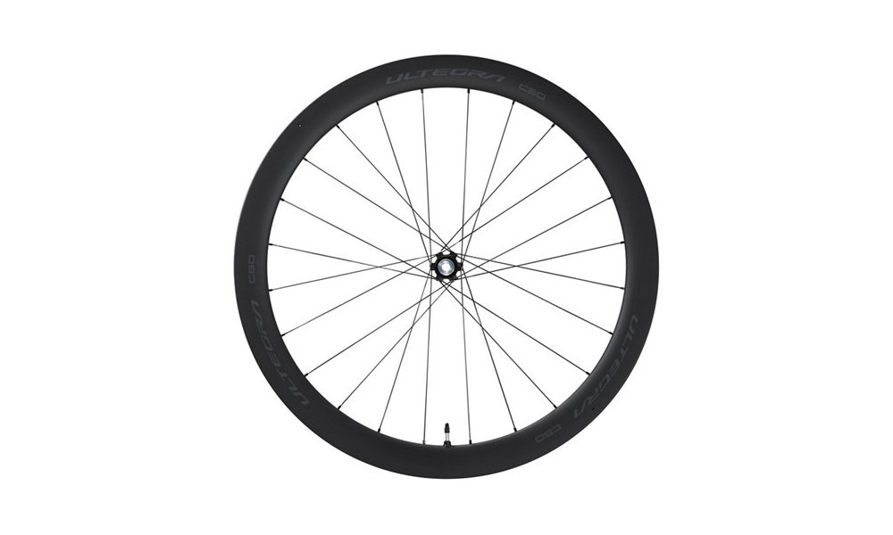 Priekšējais ritenis 28" Shimano ULTEGRA WH-R8170-C50-TL Carbon 12mm E-Thru Disc CL - 1