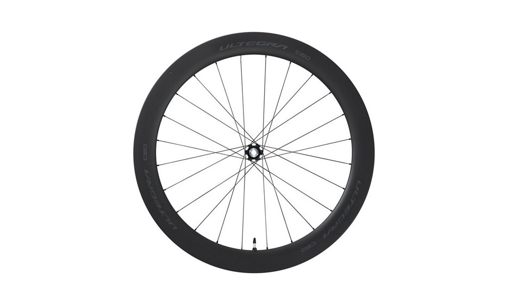 Priekšējais ritenis 28" Shimano ULTEGRA WH-R8170-C60-TL Carbon 12mm E-Thru Disc CL - 1