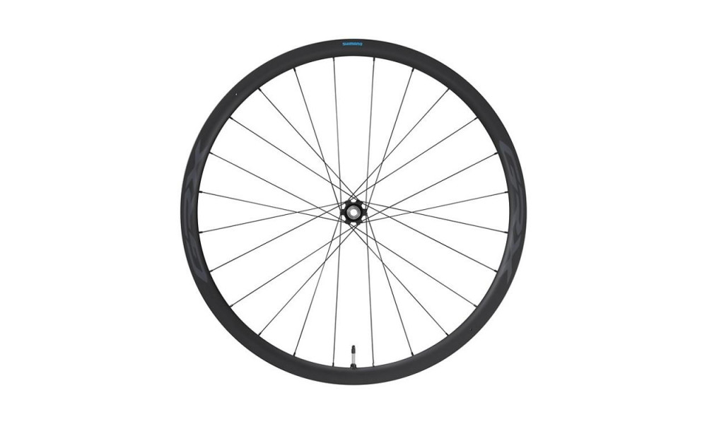 Priekšējais ritenis 28" Shimano GRX WH-RX870-TL Carbon 12mm E-Thru Disc CL - 1