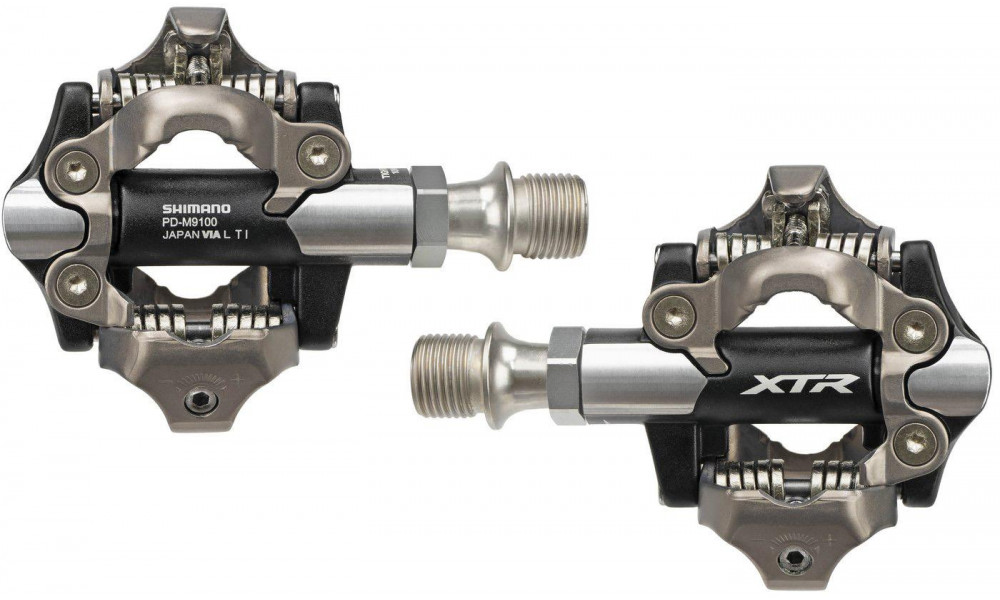 Pedāļi Shimano XTR PD-M9100 SPD + SM-SH51 -3mm 