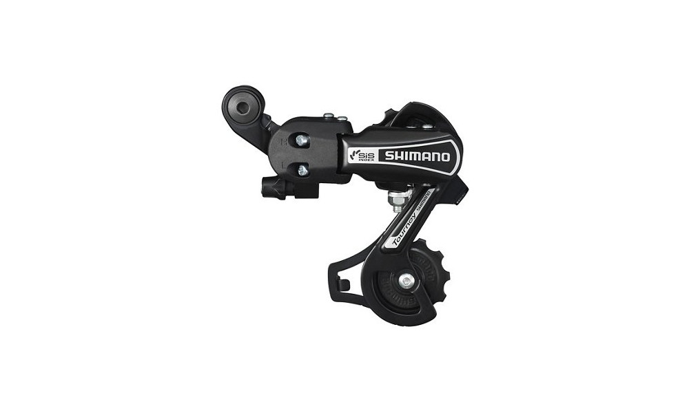 Aizmugurējais pārslēdzējs Shimano Tourney RD-TY21 Adapter 6-speed black 