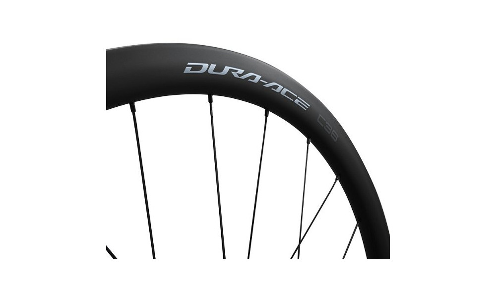 Aizmugurējais ritenis 28" Shimano DURA-ACE WH-R9270-C36-TL Tubeless Carbon 24H 622 CL 12x142 12-speed HG - 2