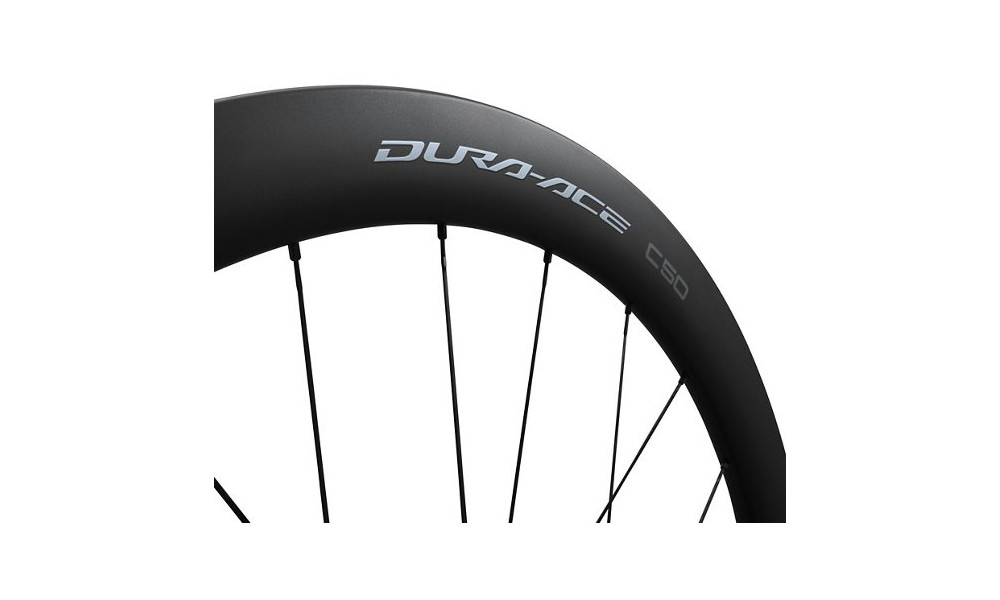 Aizmugurējais ritenis 28" Shimano DURA-ACE WH-R9270-C50-TL Tubeless Carbon 24H 622 CL 12x142 12-speed HG - 2