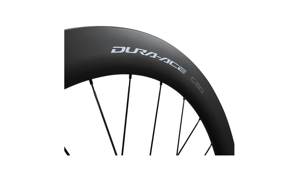Aizmugurējais ritenis 28" Shimano DURA-ACE WH-R9270-C60-TL Tubeless Carbon 24H 622 CL 12x142 12-speed HG - 2