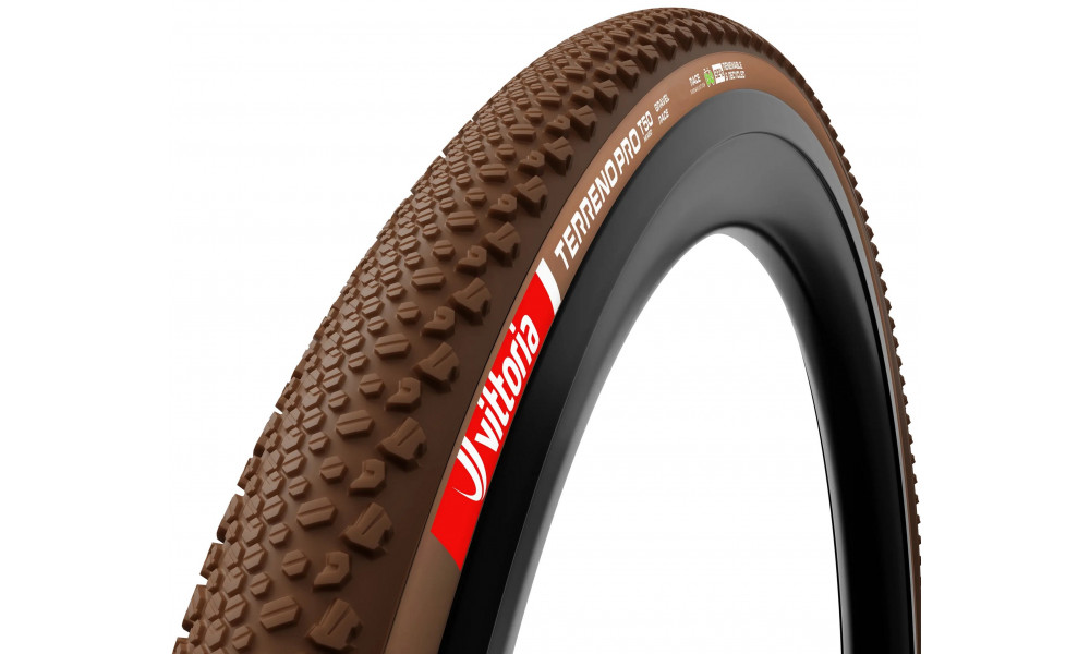 Riepa 28" Vittoria Terreno Pro T50 Mixed TLR Fold 700x45c / 45-622 natural - 1